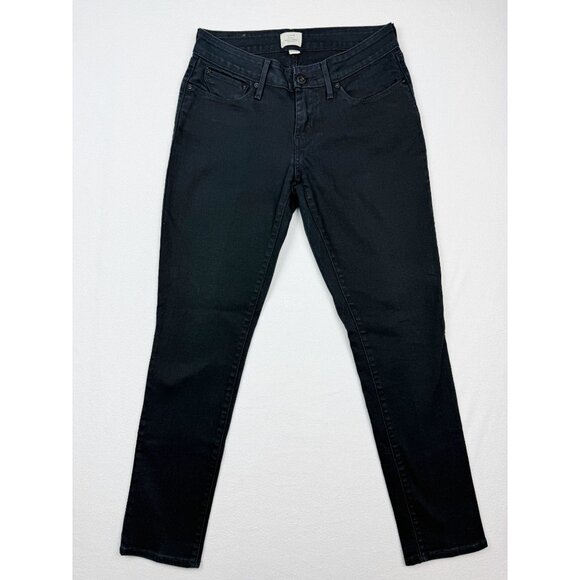 LEVI'S Bold Curve Skinny Dark Wash Black Jeans‎ Size 28 Womens - Picture 1 of 10